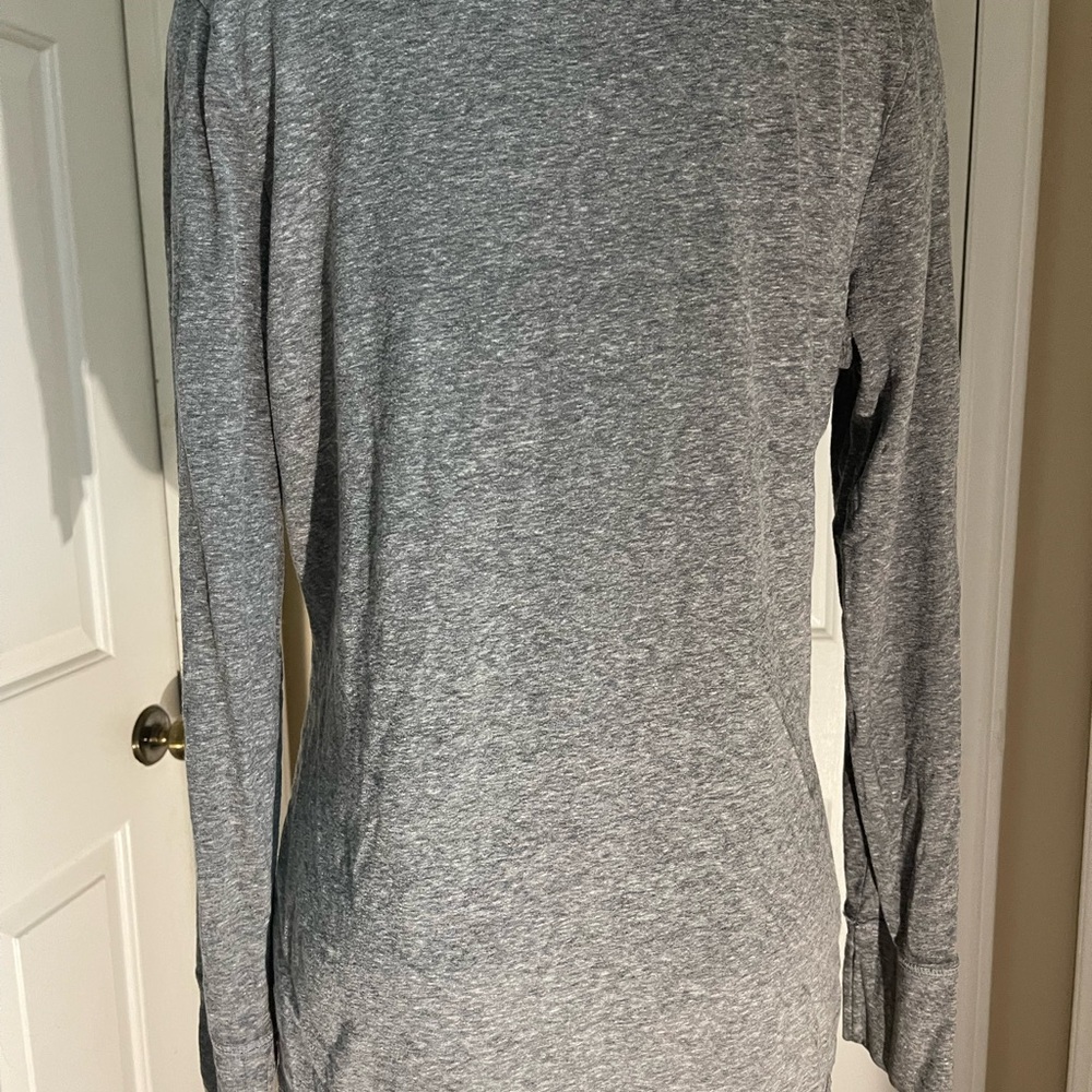 Mossimo Supply Co. Charcoal Long Sleeve Top - Picture 6 of 8